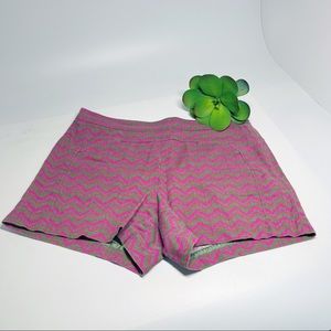 Anthropologie Cartonnier shorts Pink & Brown Sz 12